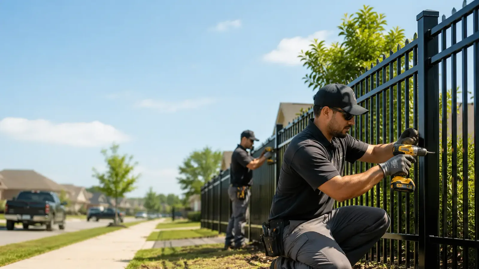 Metal Fence Installation in Glasgow, VA